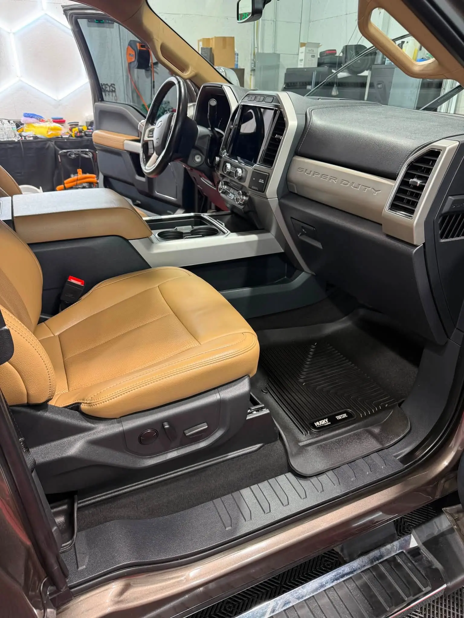 Interior detailing results by Xtreme Sheen